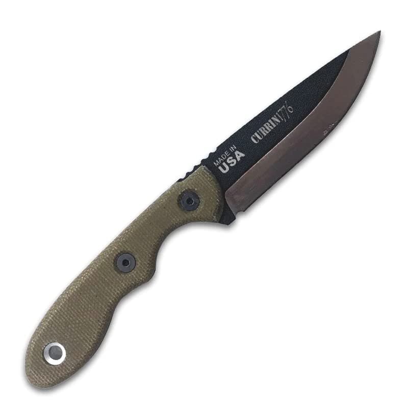 Tops Knives TPMSK25C: Mini Scandi Currin 1776