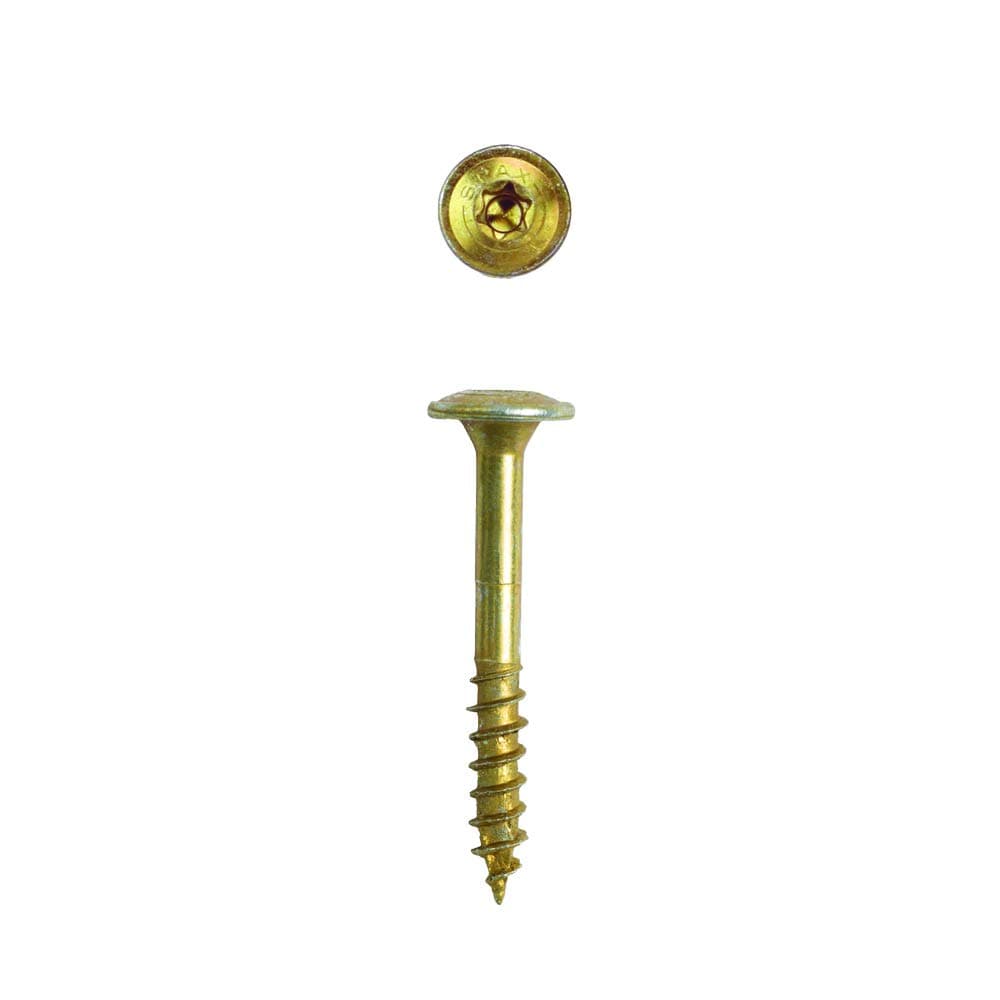 SPAX 4281020400404 lag-Screws, 8 x 1-1/2", Yellow