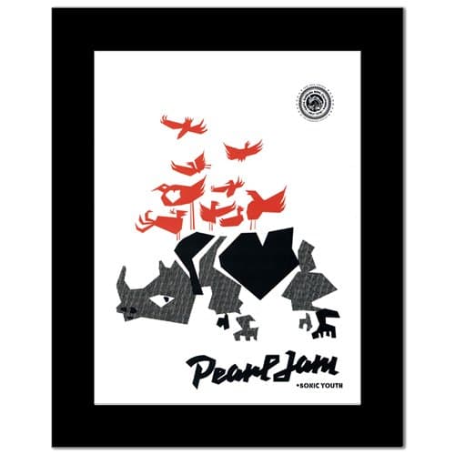 PEARL JAM - Santa Barbara California July 13th 2006 Mini Poster - 30.5x23cm