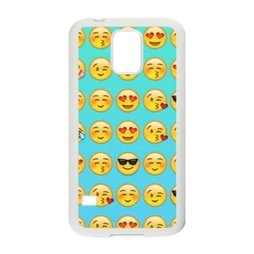 Cool Smiley Faces Emoji DIY Phone Case for Samsung Galaxy S5 I9600,Cool Smiley Faces Emoji Custom Phone case Series 7