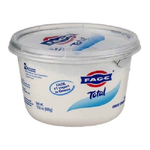 Fage Total Greek Greek Yogurt, 17.6 Ounce (Pack of 6)