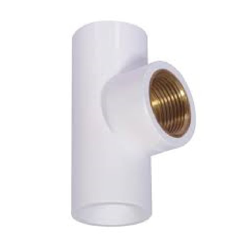 UPVC Tee Pipes and Fitting Systems (1/2", 3/4", 1 1/4" , 1 1/2", 2 ") (1 1/4 inches, Pack of 5)