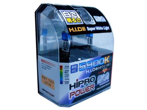 Hipro Power 881 889 894 886 896 5900K Super White Xenon HID Fog Light Bulb