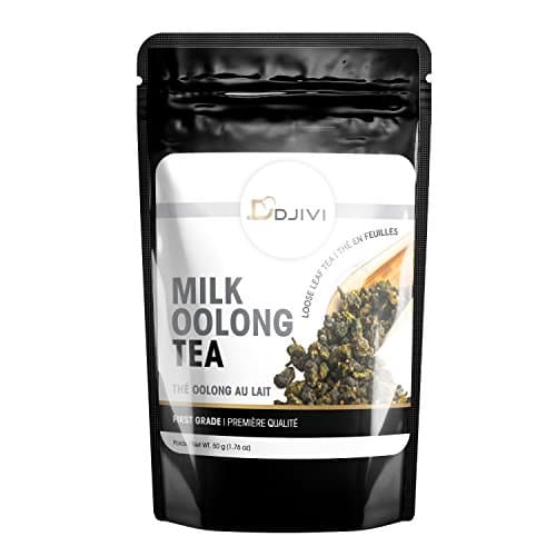 Dodjivi Milk Oolong Tea First - Grade Jin Xuan High Mountain Wu Long: Fujian Chinese Specialty Tea - 50g