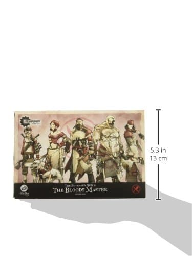 Steamfoged Games Guild Ball: Butcher Bloody Master Expanded Starter Set Miniature Game Figure