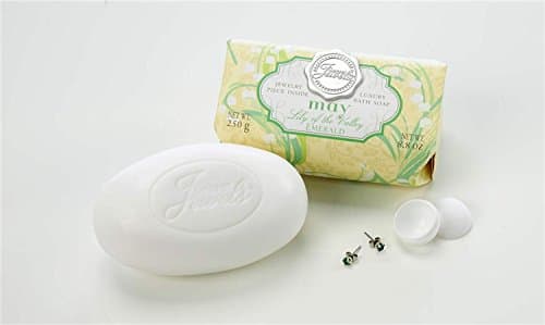 Secret Jewels Birthday Birth Month Luxury Bath Soap Jewelry Hidden Inside 250 G (May)