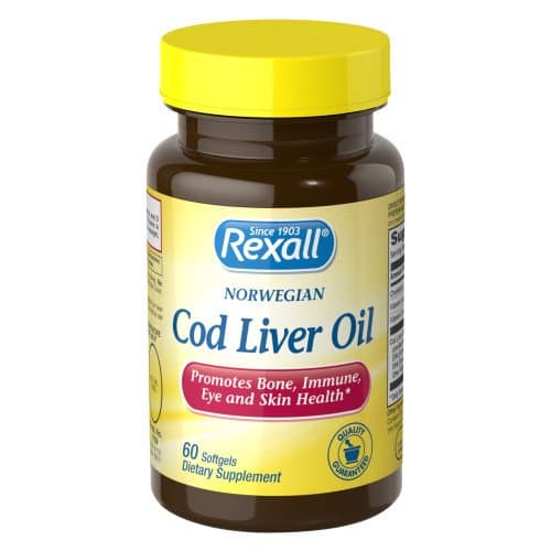 Rexall Cod Liver Oil - Softgels, 60 Ct
