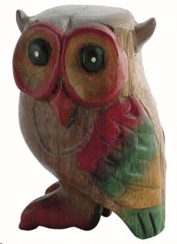 Brilliant Little HOOTING OWL Wooden Whistle Instrument