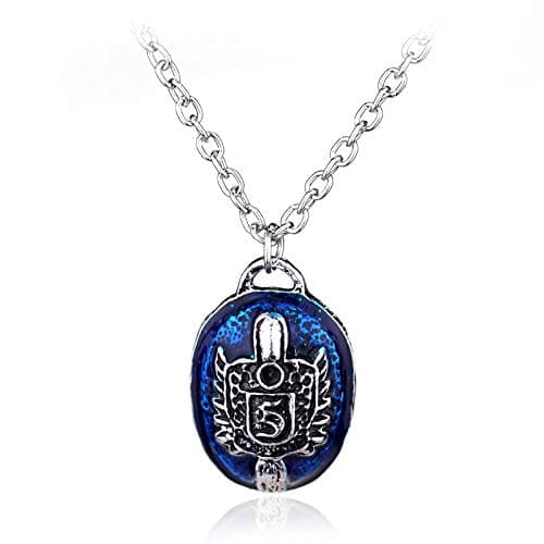 The Vampire Diaries Damon Necklace Elena Gilbert Vintage Vervain Verbena Jewelry for Men Women Pendant Necklaces