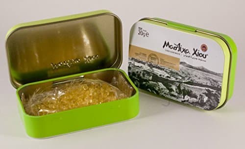 Chios Mastiha Small Tears 20gr - Xios Mastic (Metal Box) by Mastiha Growers Association