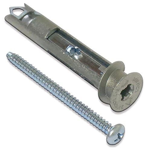 Zinc Self-Drilling Toggle Anchors, 20 Pieces All Together