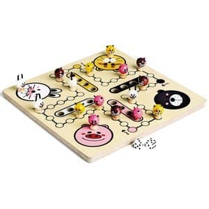 Nathan 336176 Animal Race Counting Game, Multi Color Toy