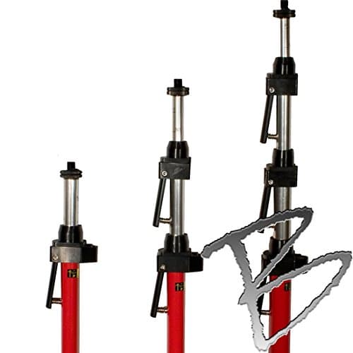 Sokkia Quick Release Handle Lock Prism Pole Dual Graduation 12 Foot #724204