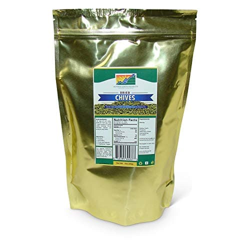 Mother Earth Products Dehydrated Quart Mylar, Chives, 3 Ounce