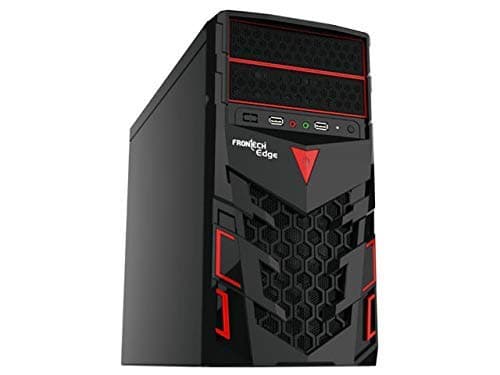 Frontech Computer Cabinet Edge microATX.µATX, Supports only microATX Motherboard is 9.6 × 9.6 inches (244 × 244 mm)