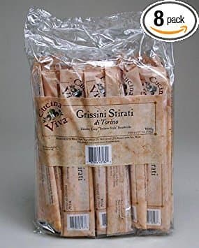 Cucina Viva Traditional Breadsticks, .53-Ounce Packages (Pack of 8)