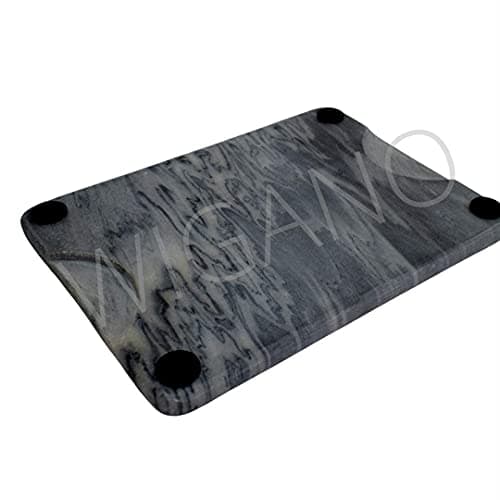 WIGANO Stone Big Size Chopping Board (12"X9" Inch) (Grey) Large