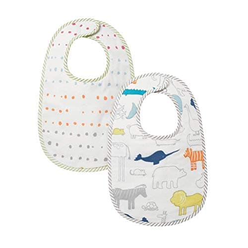 Pehr Petit Bib Set - Noah's Ark and Painted Dots