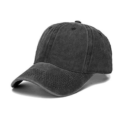 WINCAN Vintage Washed Distressed Cotton Dad Hat Baseball Cap Adjustable Polo Trucker Unisex Style Headwear