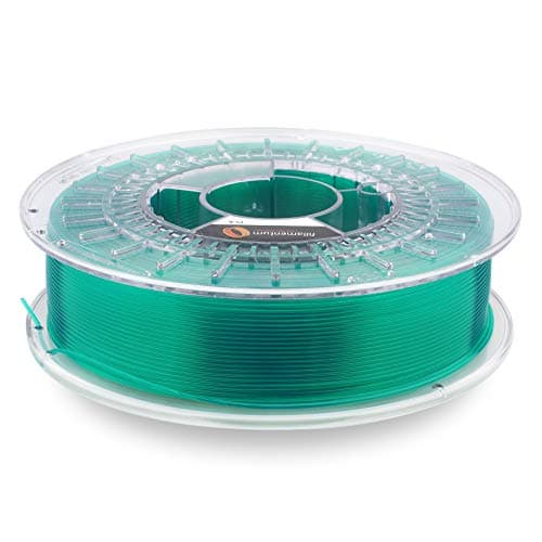 Fillamentum PLA Crystal Clear Smaragd Green 1.75mm 3D Printer Filament Spool, Diameter tolerance +/- 0.05mm, 750g