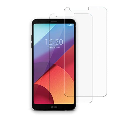 [2 Pack] Distong LG Q6 Screen Protector, 50%OFF CODE, Tempered Glass Screen Protector for LG Q6 - [2.5D] [9H Hardness] [Premium Clarity] [Anti- Scratch] [Bubble-Free Installation]