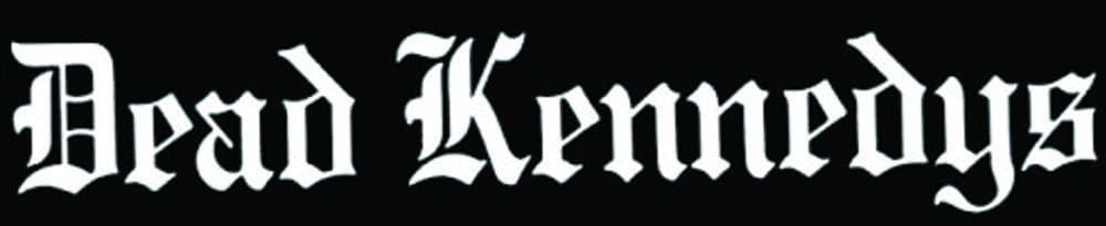 DEAD KENNEDYS ROCK BAND SYMBOL 8" DECORATIVE DIE CUT DECAL - WHITE