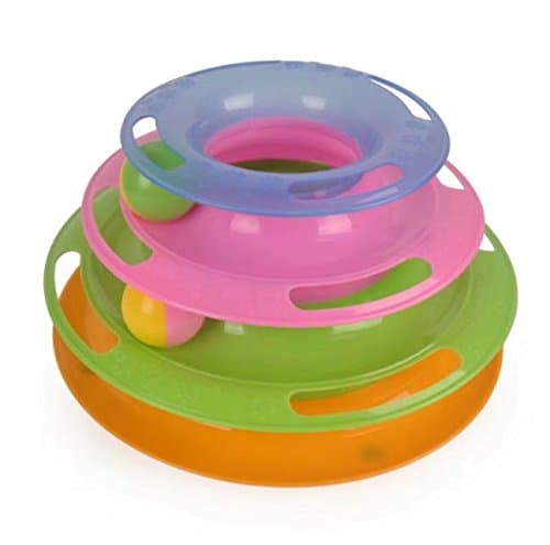 Katzenspielzeug, fördert die Intelligenz, drei Schichten