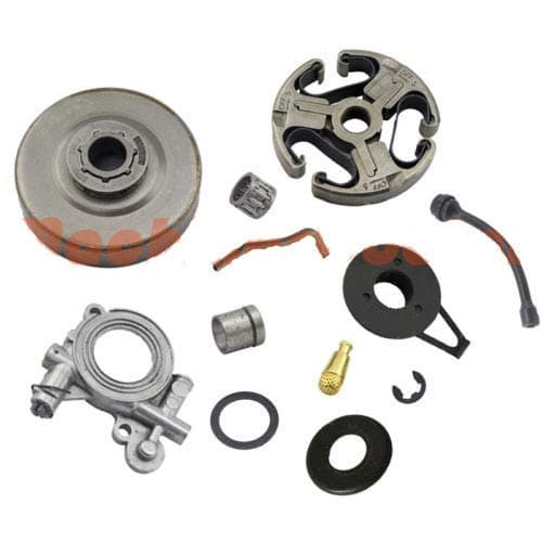 shanze New Clutch Drum Spring Barrel Oil Pump Compatible with Husqvarna 362 365 371 372 372XP
