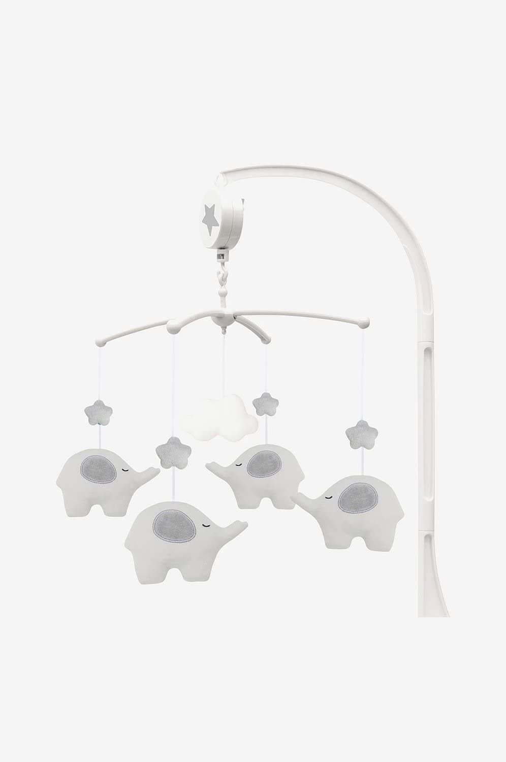 Jabadabado N0094 Musical Mobile Elephant, Grey