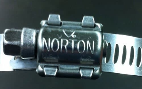 Norton 035TR010-04 Hose Clamps, SAE Size 10, 9/16" Min, 1-1/16" Max **10-Pack**