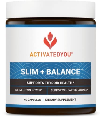 ActivatedYou Slim + Balance, Advanced Support for a Healthy Metabolism, Thyroid, and Hormone Levels, 60 Capsules