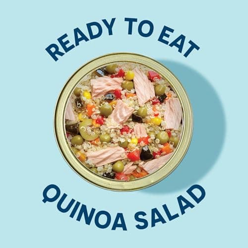 Wild Planet Ready-To-Eat Wild Tuna Quinoa Salad With Organic Sweetcorn, Zucchini & Peas, Tuna Salad, 5.6oz (Pack Of 4)