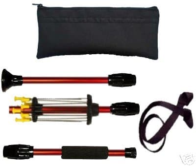 36" Stow-Away Collapsing Red .40c Blowgun with Darts Made in USA