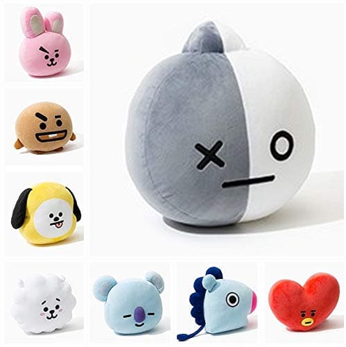 ATA19 - New Kpop Bangtan Boys BTS bt21 Vapp Pillow Plush Cushion Warm Back Pillow Cartoon TATA VAN COOKY CHIMMY SHOOKY 1 PCs