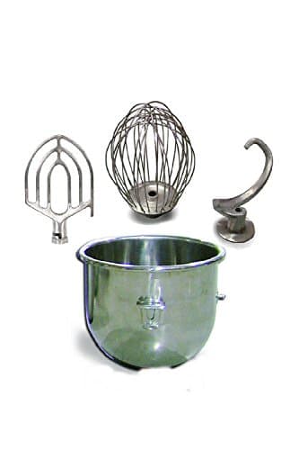 New 30 Qt. Attachment Special Bowl, Whip, Paddle, Hook Fits Hobart D300 Mixer