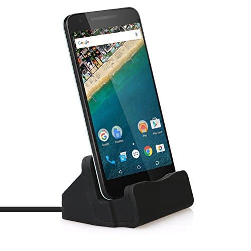 USB C Charging Dock, SUPVIN Sync & Charge USB Type C Stand Cradle Station for Samsung Galaxy S8, A3, A5, Huawei P9, Nexus 5X, Google Pixel, Nexus 6P and Other USB-C Devices