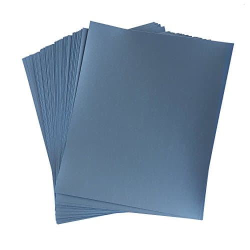 9 X 11 Wet or Dry Waterproof Silicon Carbide Sandpaper Sheets(3000 grit-25 Pack)