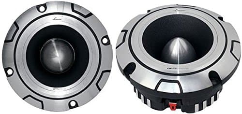 Upgraded Die-Cast Aluminum Bullet Super Tweeter - Powerful 400 Watt Peak 2.5k - 20 kHz Frequency Response and 4 Ohm w/ 102dB (1w/1m) Sensitivity and 1.5” Kapton Voice Coil - Lanzar Optidrive OPTIBT38