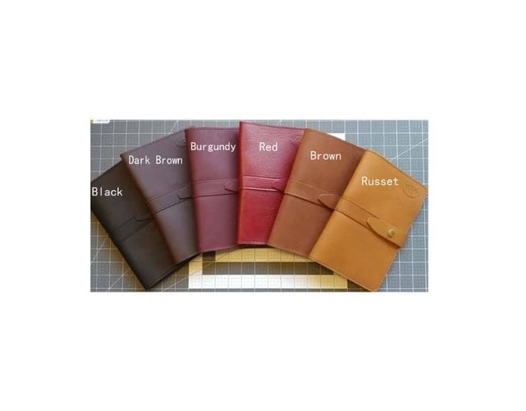 Junior Executive Leather Portfolio 6" x 9" handmade Father's Day Gifts.Birthdays, graduation, a gift that will wear in, not wear out.groomsman gift.