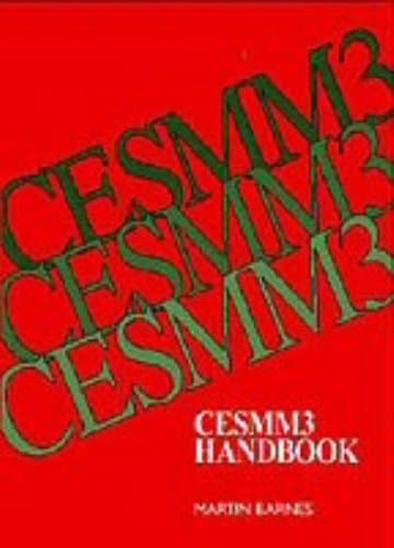 CESMM3 Handbook: 4 (CESMM3 Series) Paperback – 9 April 1992