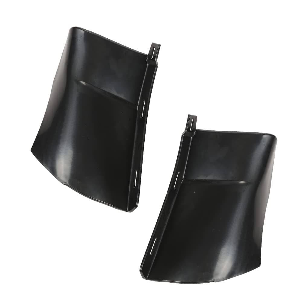 PIT66Rear Bumper Filler, Compatible with 86-90 Chevy Caprice/Impala 2Pcs Rear Bumper Quarter Panel Fillers Kit Black