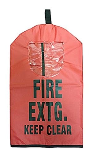 Fire Extinguisher Cover With Window (Medium - 25" x 16 1/2")