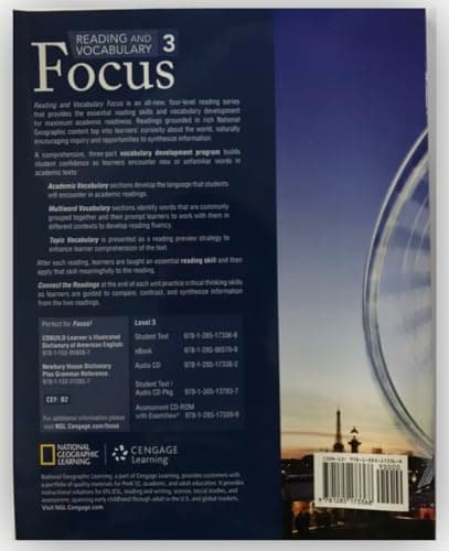 Reading and Vocabulary Focus 3