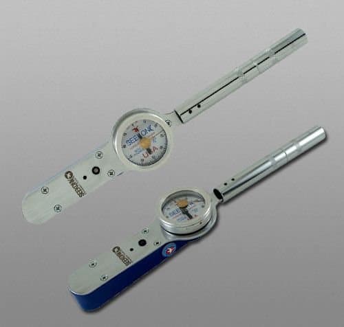 TSQ-150 3/8" Dr. Rigid Frame Dial Type Torque Wrench With Case