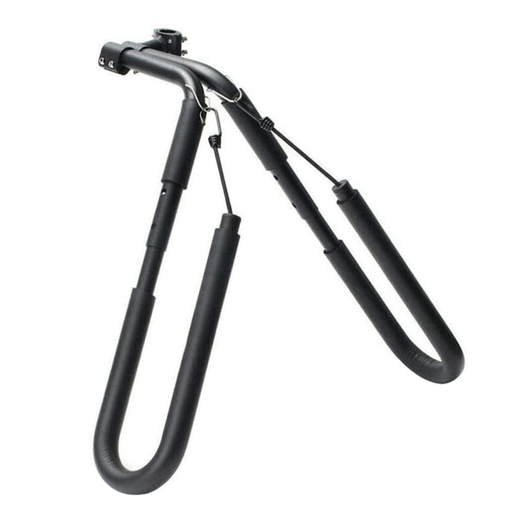 XJKLBYQ Surfboard Bike Rack,Wakeboard Bicycle Surfing Carrier Mount,Angle Adjustable Anti Slip Surfboard Bicycle Carrier Rack for Outdoor Sports Black