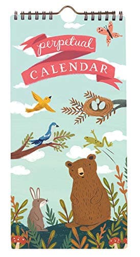 Forest Friends Perpetual Calendar Calendar – Perpetual Calendar, January 1, 2013