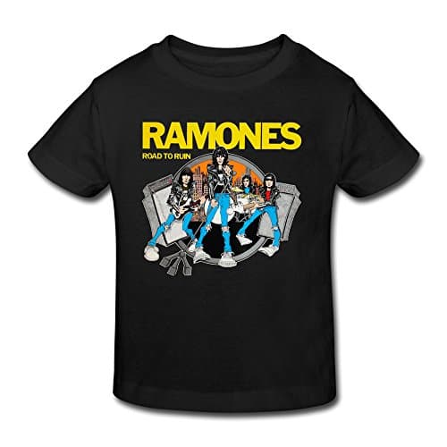 Fashion Custom Summer Ramones Road To Ruin 1978 Punk Rock Band Kids T-shirt Toddler TShirt