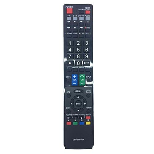New gb004Wjsa Replaced Remote With Netflix Keys Fit For Sharp Lc-80Le857U Lc-70Le857U Lc-60Le857U Lc-80Le757U Lc-70Le757U Lc-60Le757U Lc-70Le755U Lc-60Le755U Smart Tv