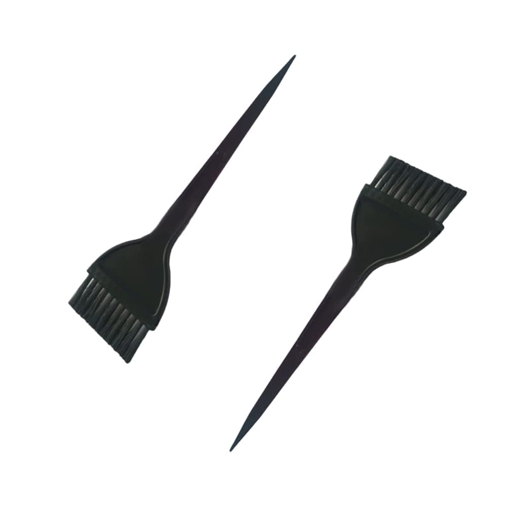 Hair Coloring Brush, 2 Pieces Hair Coloring Brushes, Hair Dye Brush, Dyeing Tools, for DIY hair dyeing in salon and at home（20cm x 6cm)