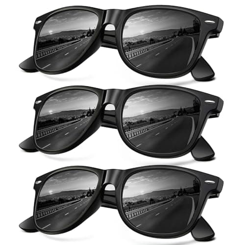 Unisex Polarized Retro Classic Trendy Stylish Sunglasses for Men Women Driving Sun glasses：100% UV Blocking